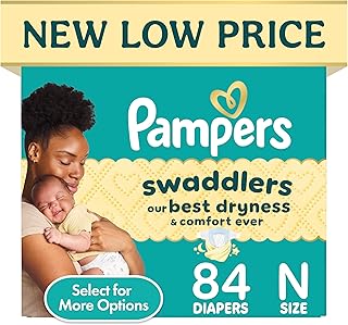 Pampers Swaddlers Diapers Size 0 (up