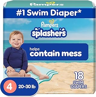 Pampers Swim Diapers Splashers Size 4