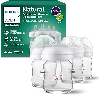 Philips Avent Natural Glass Baby Bottles