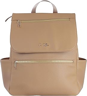 Premium Vegan Leather Diaper Bag Backpack