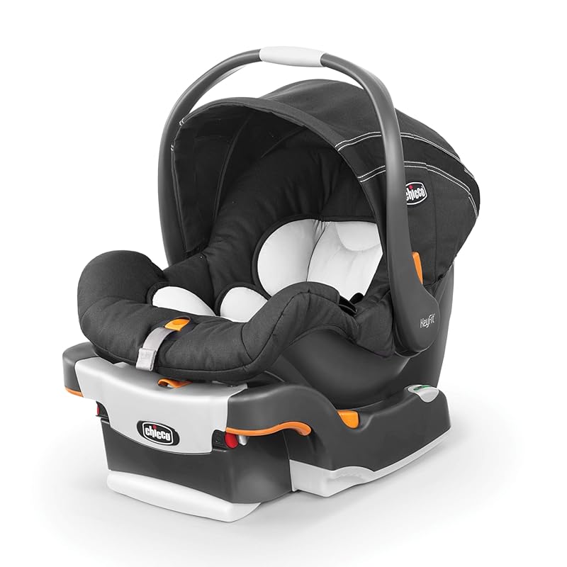 Chicco KeyFit Infant Car Seat + Base: Rear-Facing 4-22 lbs, Head/Body 