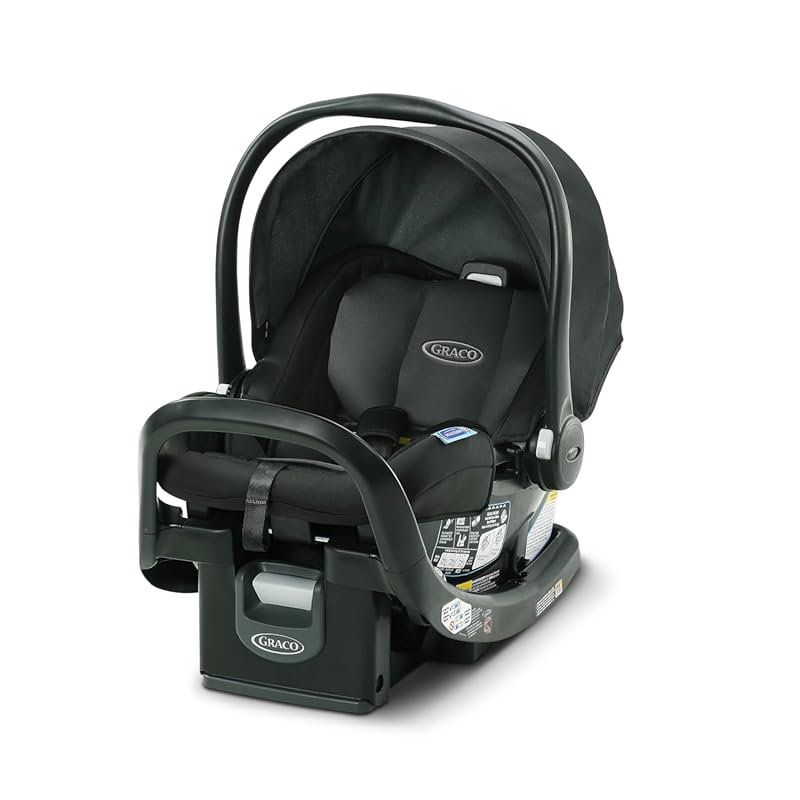 Graco SnugRide SnugFit Infant Car Seat: Anti Rebound Bar, No-Rethread 