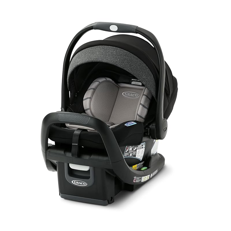 Graco SnugRide SnugFit DLX Infant Car Seat: Anti Rebound Bar, SnugLock