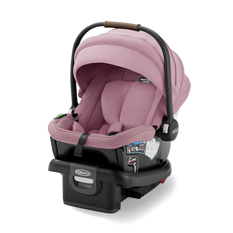 Graco Gomax Infant Car Seat: Lightweight, Reclining Rear-Facing, Insta