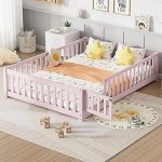 PVWIIK Full Size Toddler Floor Bed