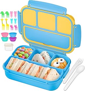 QQKO Bento Lunch Box Kids Girls