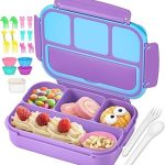 QQKO Bento Lunch Box Kids Girls