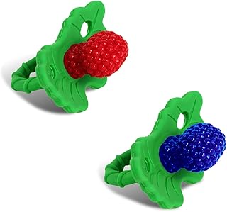 RaZbaby RaZberry Silicone Teether Pacifier