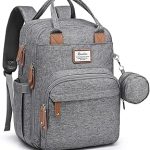RUVALINO Diaper Bag Backpack-Multifunction Travel Baby