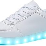 SANYES LED Light Up Shoes Women