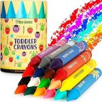 TinyGeeks Jumbo Crayons (18 Colors)
