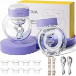 Wearable Breastfeeding Pump Hands Free Long