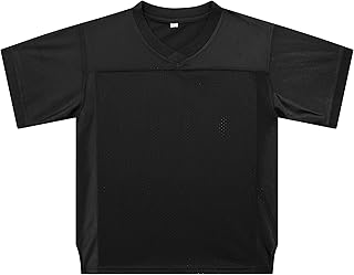Youth Blank Football Jersey Mesh Athletic