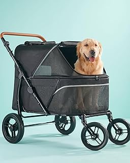 Zoosky Pet Stroller Large Dogs up