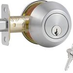 1 Side Keyed Deadbolt Lock