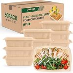 100 (50 Pack) Meal Prep Containers