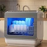 18" Portable Countertop Dishwasher 152OZ Water