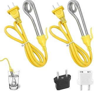 2 Dual Voltage Immersion Water Heater