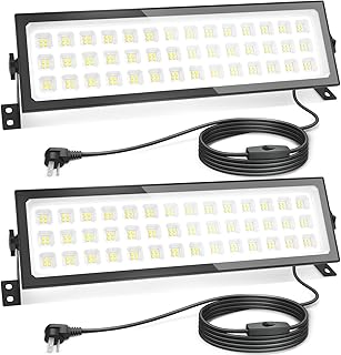 2 Linkable LED Shop Lights