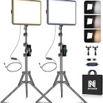 2-Pack LED Video Light Kit