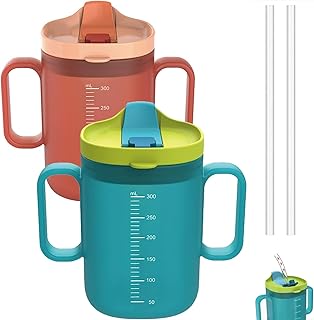 2 Senior Water Cup Sippy Cups