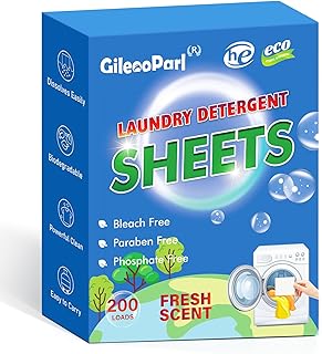 200-loads Eco Laundry Detergent Sheets