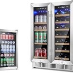 24" Dual Zone Beverage Refrigerator &