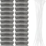24 Lint Traps Stainless Steel Catcher