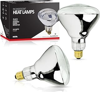250 Watt Heat lamp Bulb Bathroom