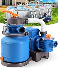 2500 GPH Sand Filter Pump Above