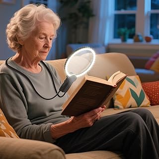 2500mAh Magnifying Glass Light