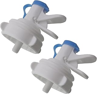 2PCS White PP Plastic Kettle Dispensing