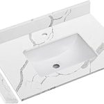 30 in.W x 22 in.D Quartz