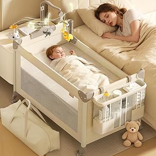 4-in-1 Baby Playard Play 4-Level Height-Adjustable