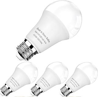 4-Pack Dusk Dawn LED Light Bulbs