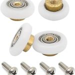 4PCS Shower Door Rollers Runners Wheels