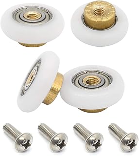 4PCS Shower Door Rollers Runners Wheels