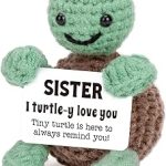 4THFARMES Mini Funny Turtle Sister Gifts