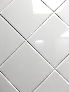 4x4 White Glossy Finish 4 1/4x4