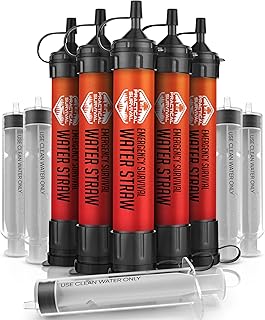 5 High-Capacity Emergency Water Straws
