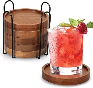 6 Best Wooden Coasters Holder Coffee