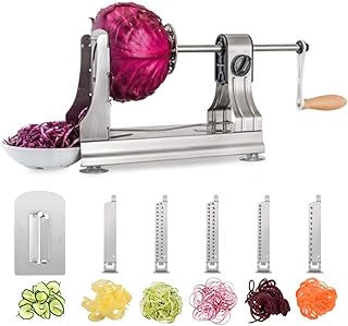 6-Blade Vegetable Spiralizer Spiral Slicer Veggie
