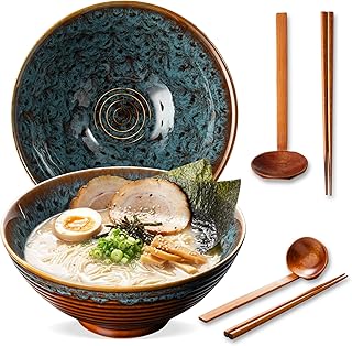 8 Inch Ceramic Ramen Bowl 2