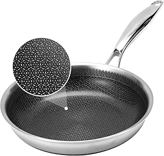 8 Inch Tri-Ply Stainless Steel Hybrid