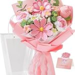 Alecono Crochet Flower Bouquet