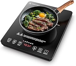 AMZCHEF Portable Induction Cooktop 20 Temperature