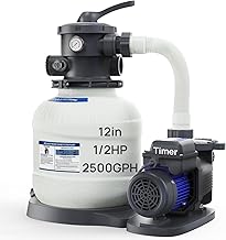 AQUASTRONG Sand Filter Pump Above Ground