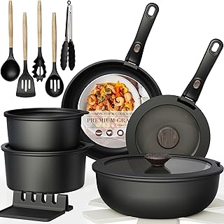 Astercook 21 Pots Pans Non Stick