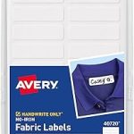 Avery No-Iron Fabric Labels