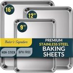 Baker’s Signature Stainless Steel Cookie Sheet